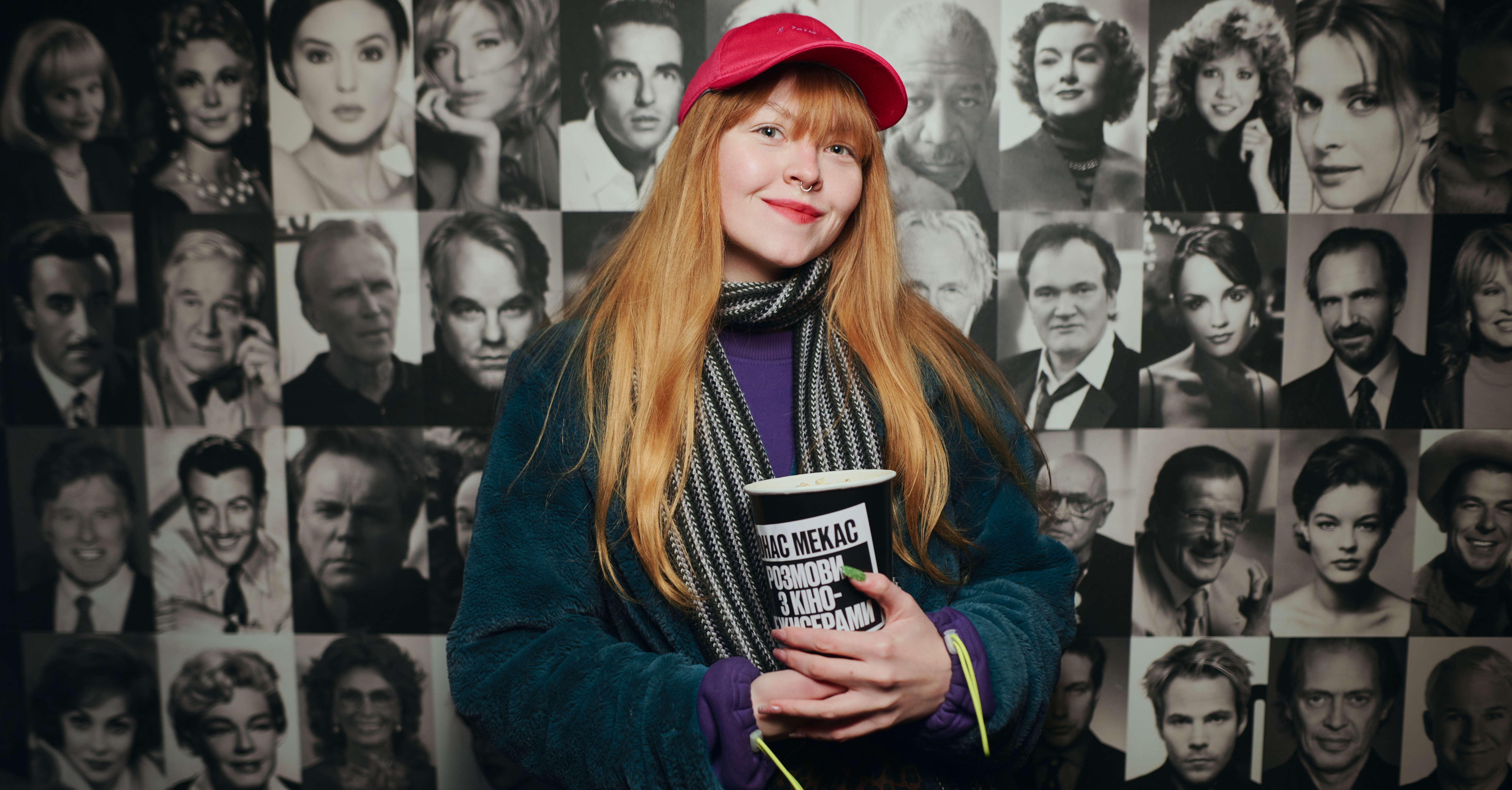 Перша презентація книги «Йонас Мекас. Розмови з кінорежисерами» в кінотеатрі «Жовтень» у Києві